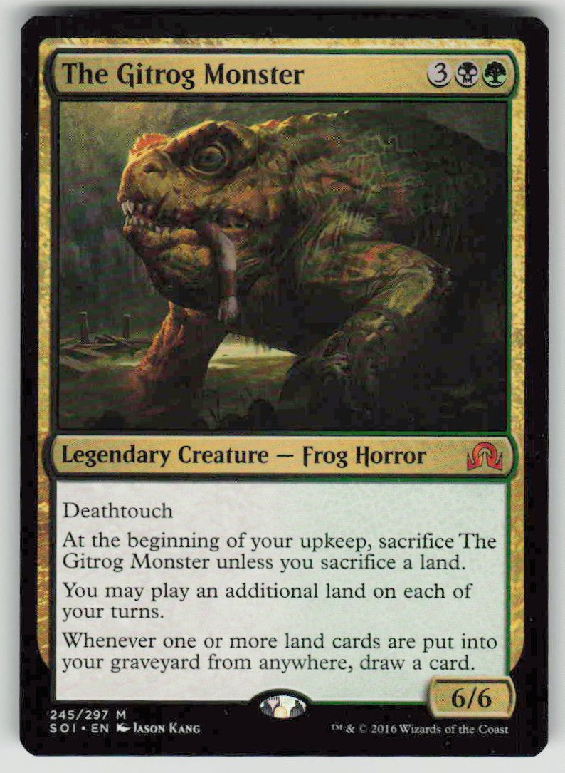 2016 Shadows over Innistrad 245 The Gitrog Monster