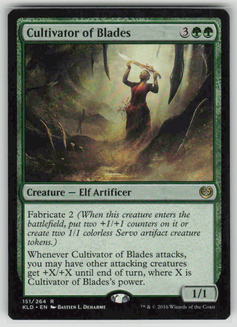 2016 Kaladesh 151 Cultivator of Blades