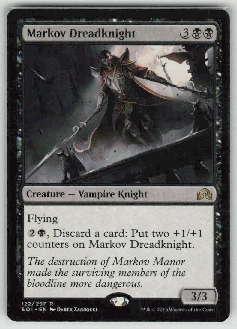 2015 Shadows over Innistrad 122 Markov Dreadknight