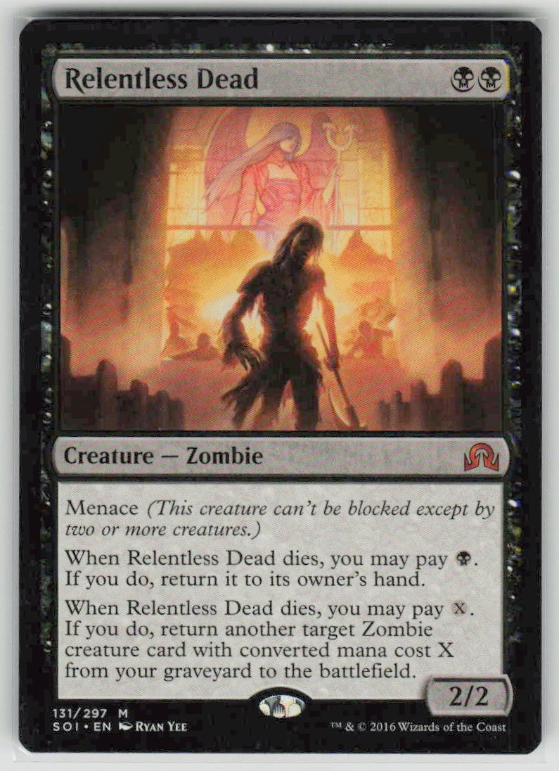 2016 Shadows over Innistrad 131 Relentless Dead