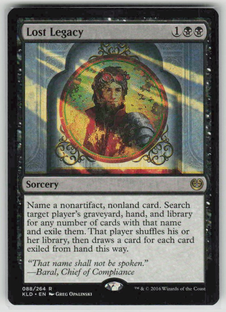 2016 Kaladesh 88 Lost Legacy