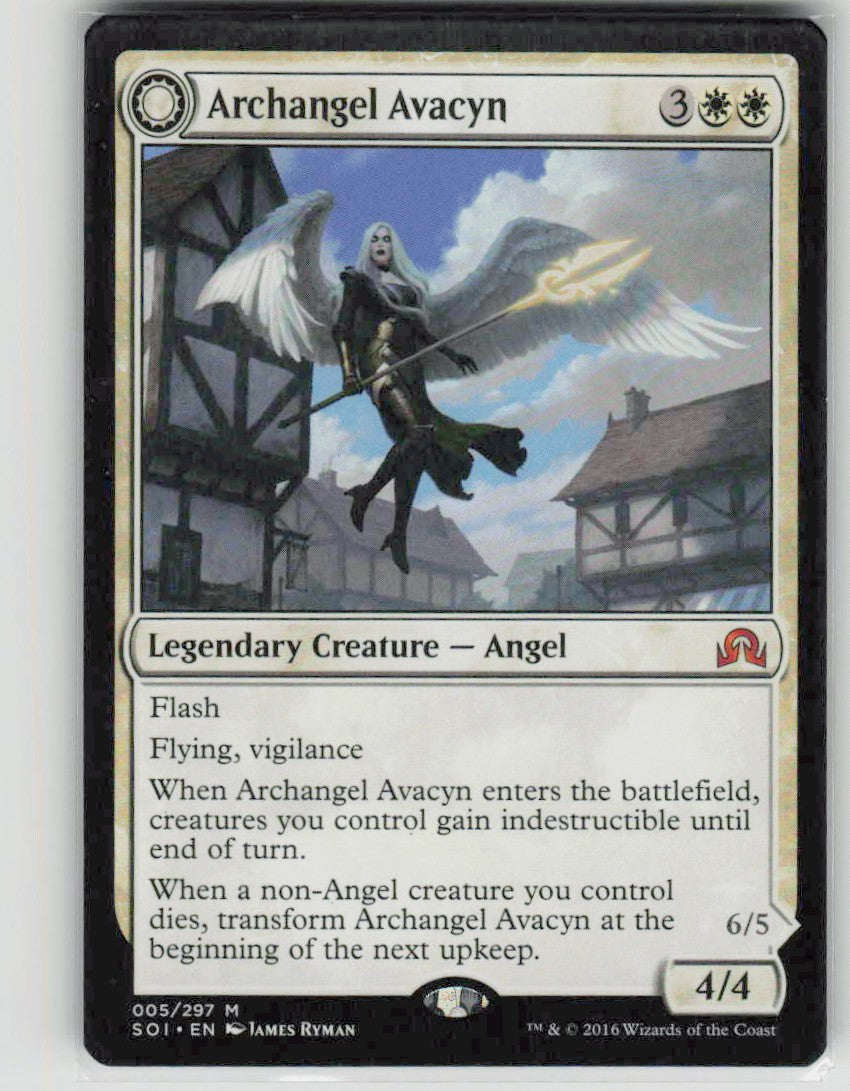 2016 Shadows over Innistrad 5 Archangel Avacyn // Avacyn, the Purifier