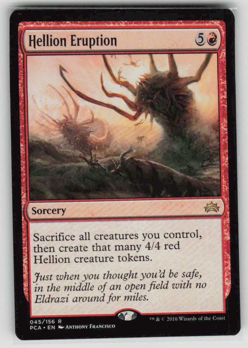 2016 Planechase Anthology 45 Hellion Eruption