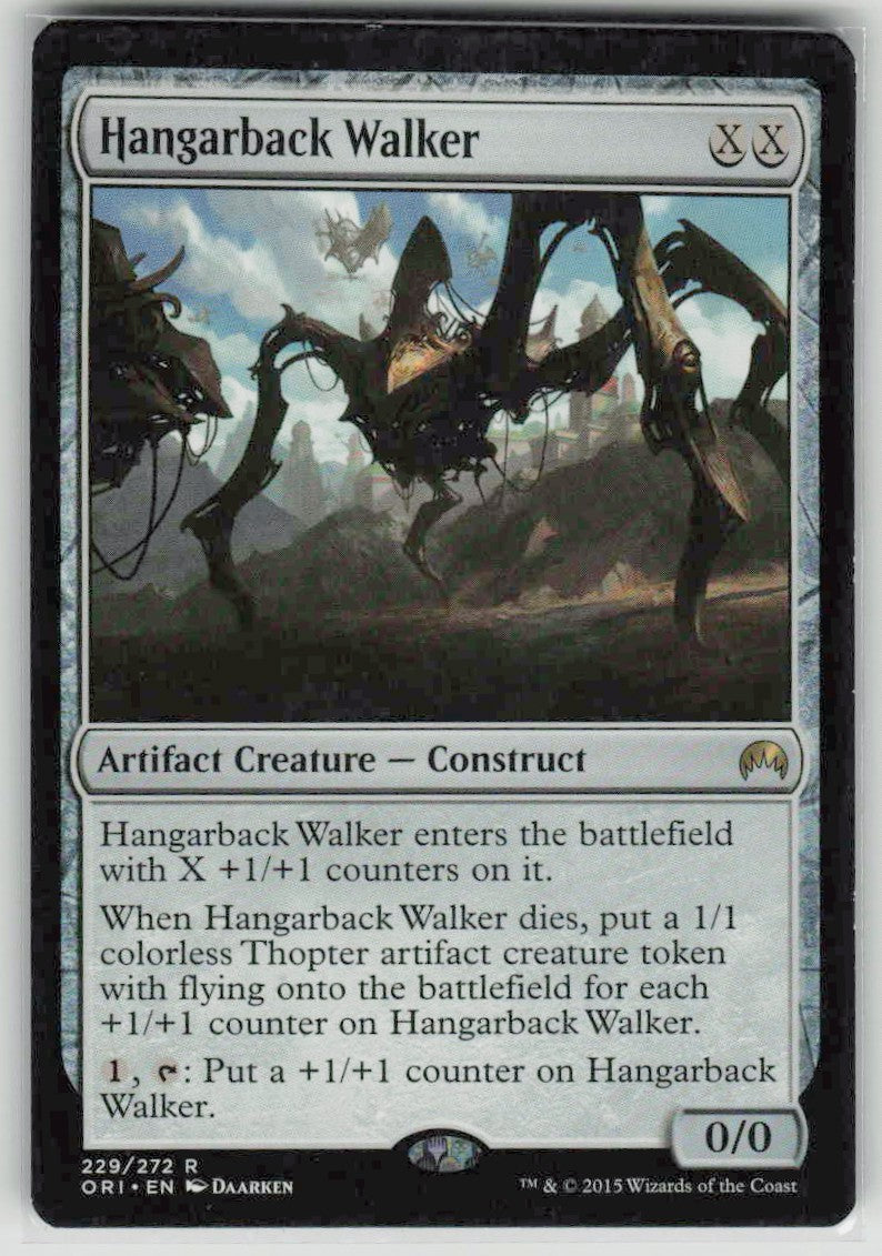 2015 Magic Origins 229 Hangarback Walker