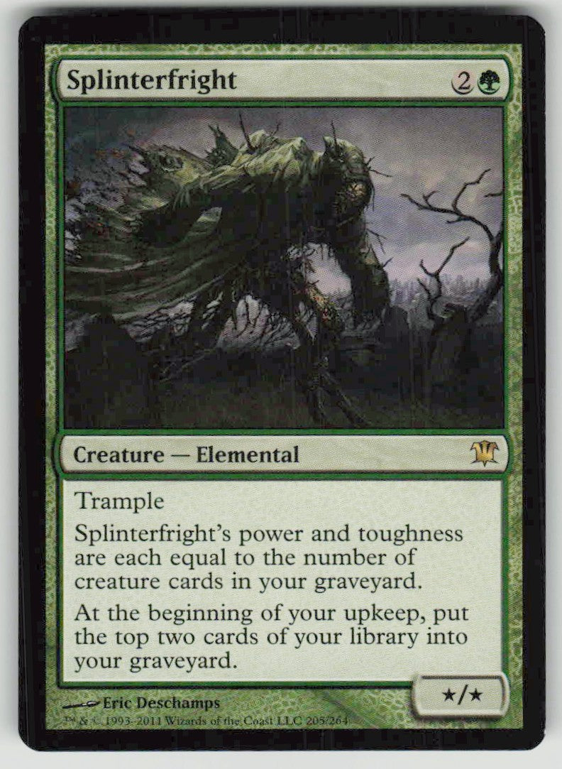2011 Innistrad 205 Splinterfright