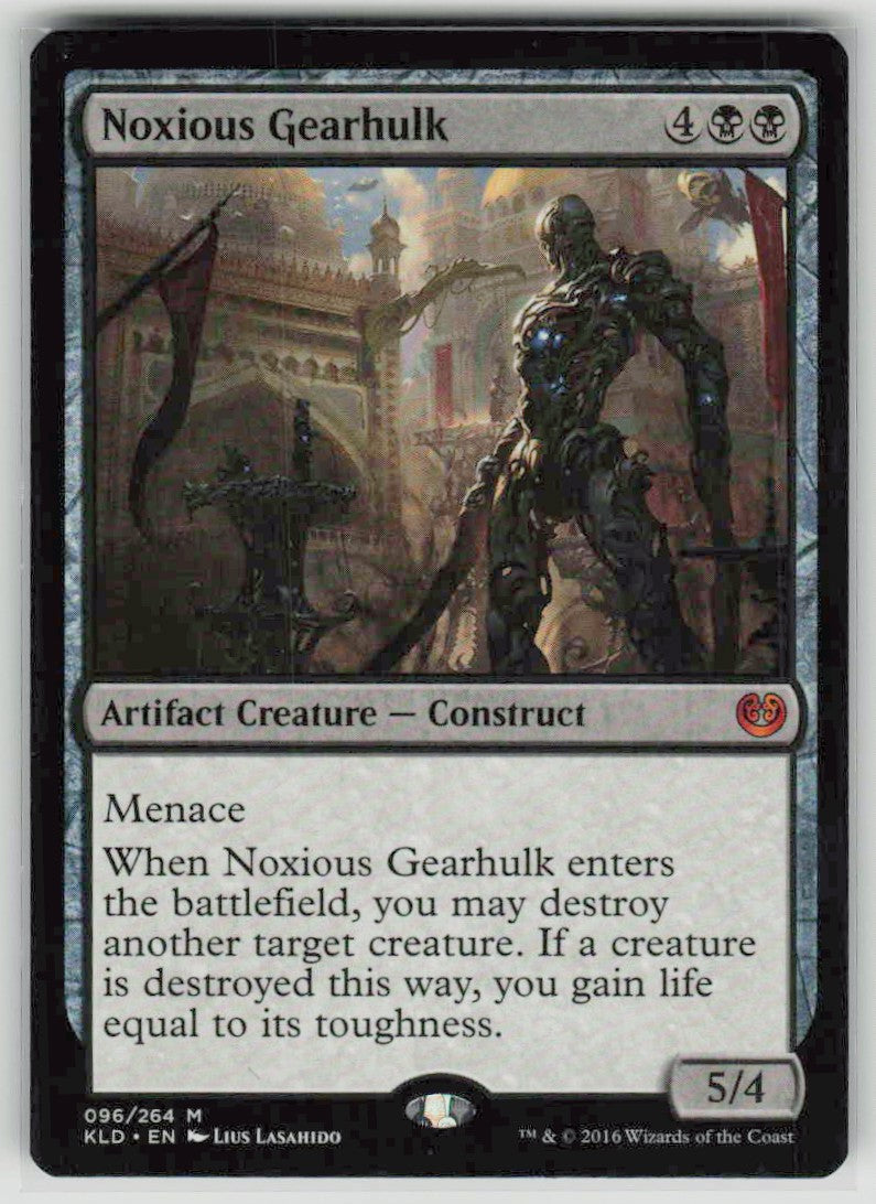 2016 Kaladesh 96 Noxious Gearhulk
