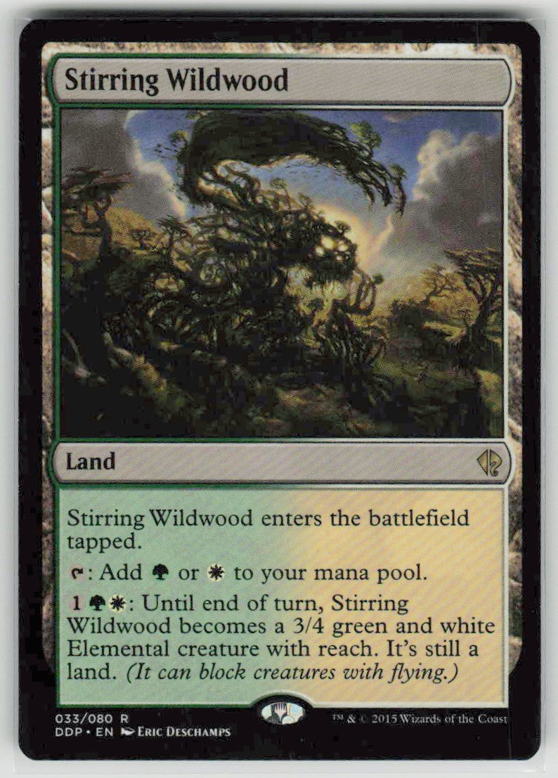 2015 Duel Decks: Zendikar vs. Eldrazi 33 Stirring Wildwood