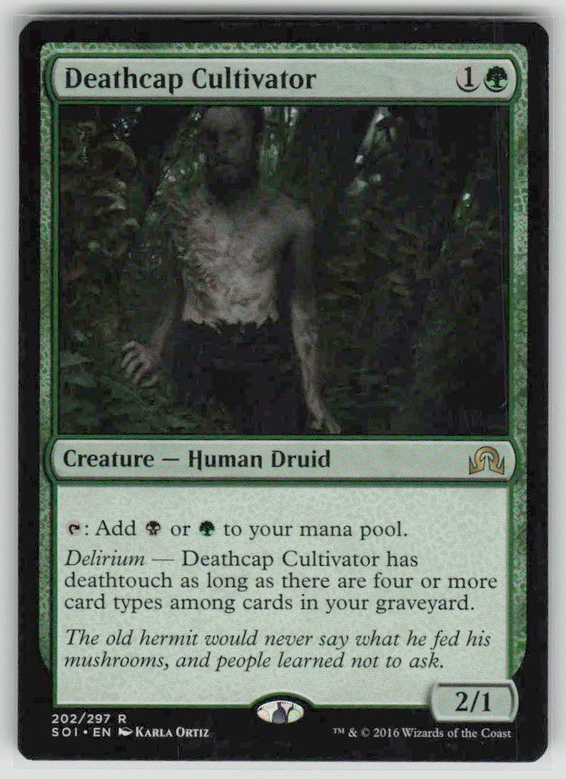 2016 Shadows over Innistrad 202 Deathcap Cultivator