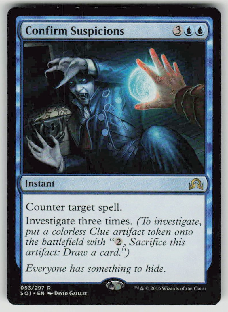 2016 Shadows over Innistrad 53 Confirm Suspicions