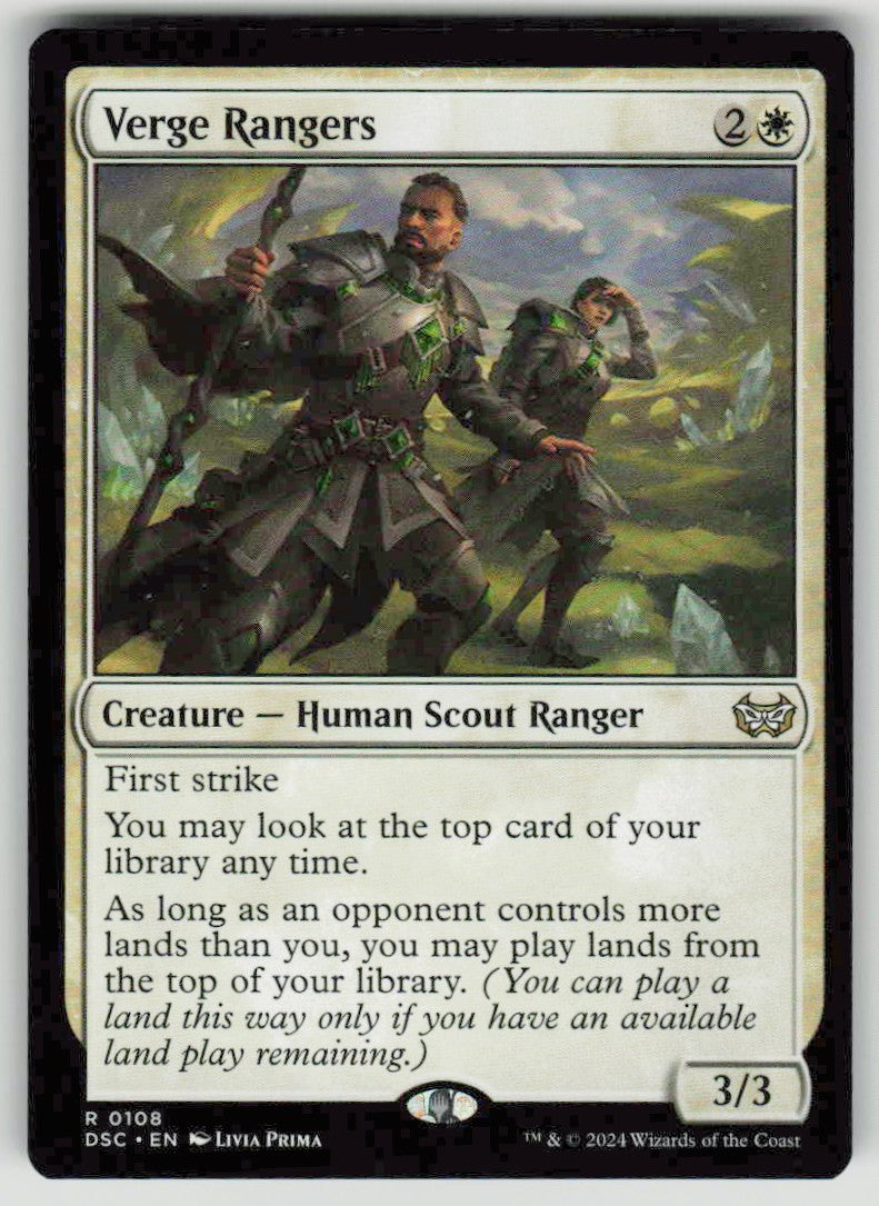 2024 Duskmourn: House of Horror Commander 108 Verge Rangers