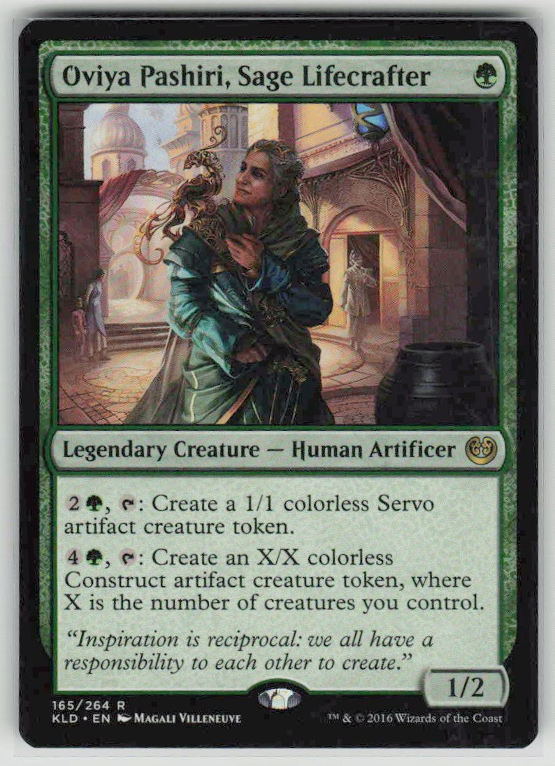 2016 Kaladesh 165 Oviya Pashiri, Sage Lifecrafter