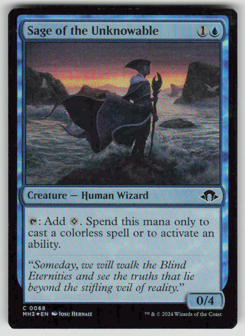 2024 Modern Horizons 3 68 Sage of the Unknowable