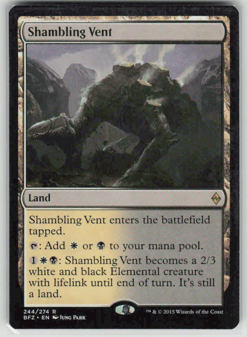 2015 Battle for Zendikar 244 Shambling Vent