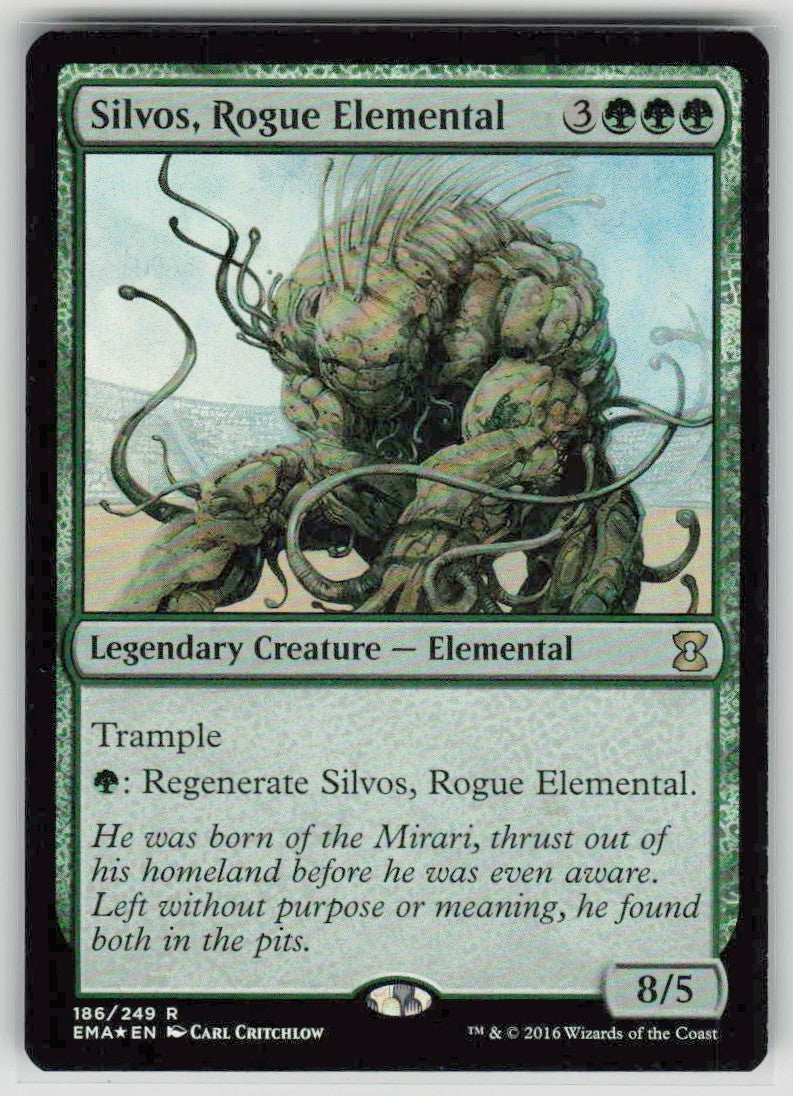 2016 Eternal Masters 186 Silvos, Rogue Elemental