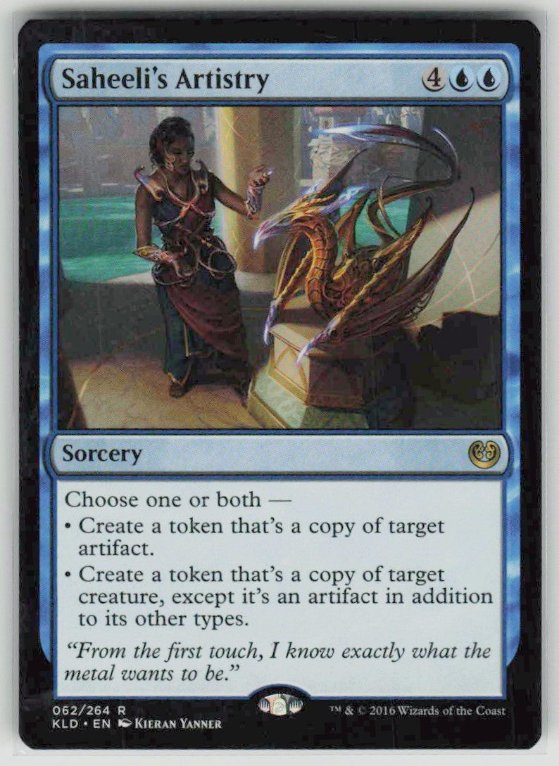 2016 Kaladesh 62 Saheeli's Artistry