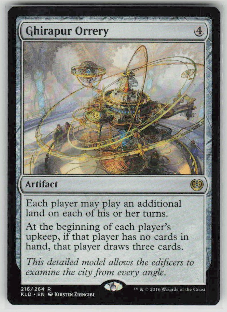 2016 Kaladesh 216 Ghirapur Orrery