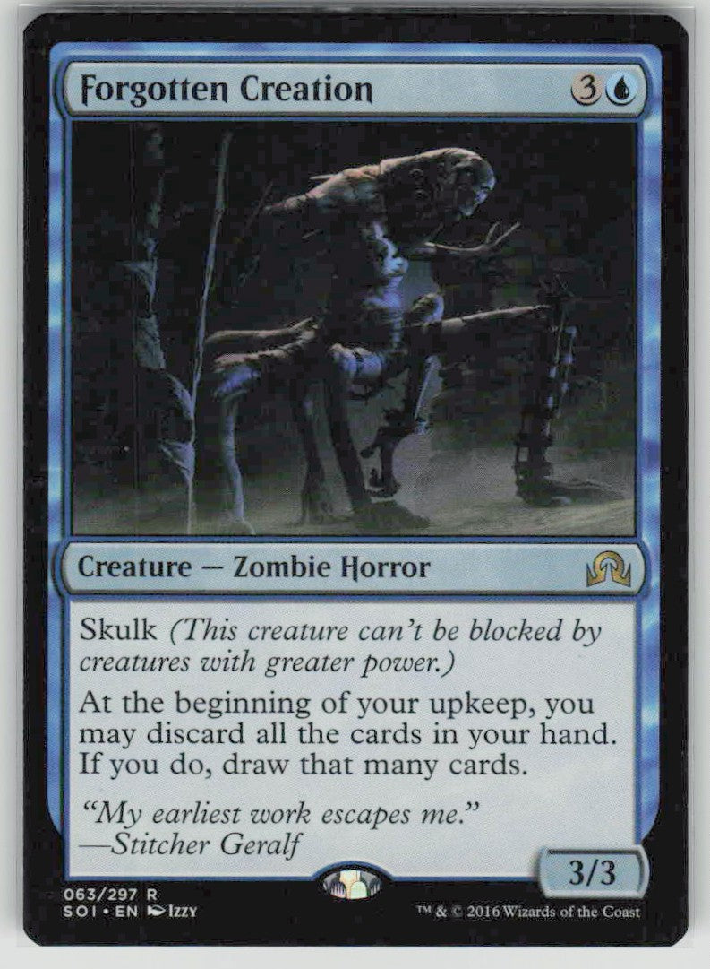 2016 Shadows over Innistrad 63 Forgotten Creation