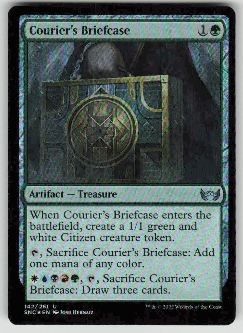 2022 Streets of New Capenna 142 Courier's Briefcase