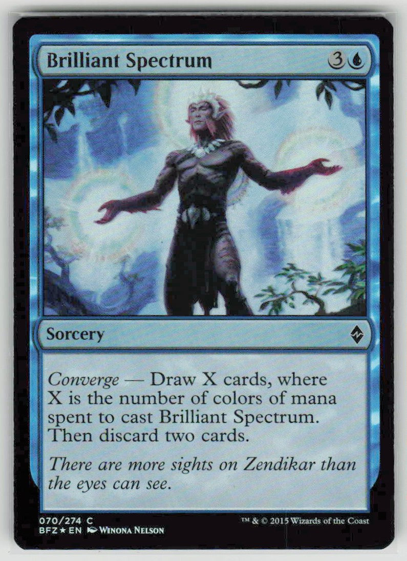 2015 Battle for Zendikar 70 Brilliant Spectrum
