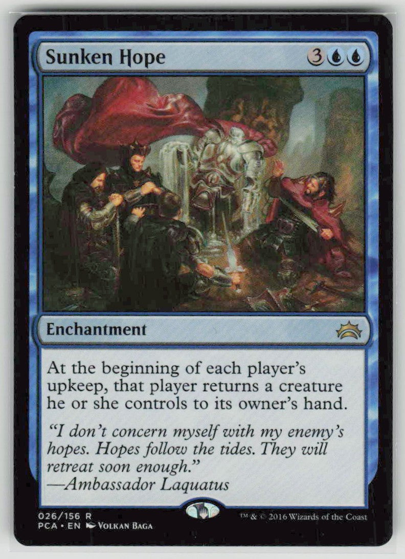 2016 Planechase Anthology 26 Sunken Hope