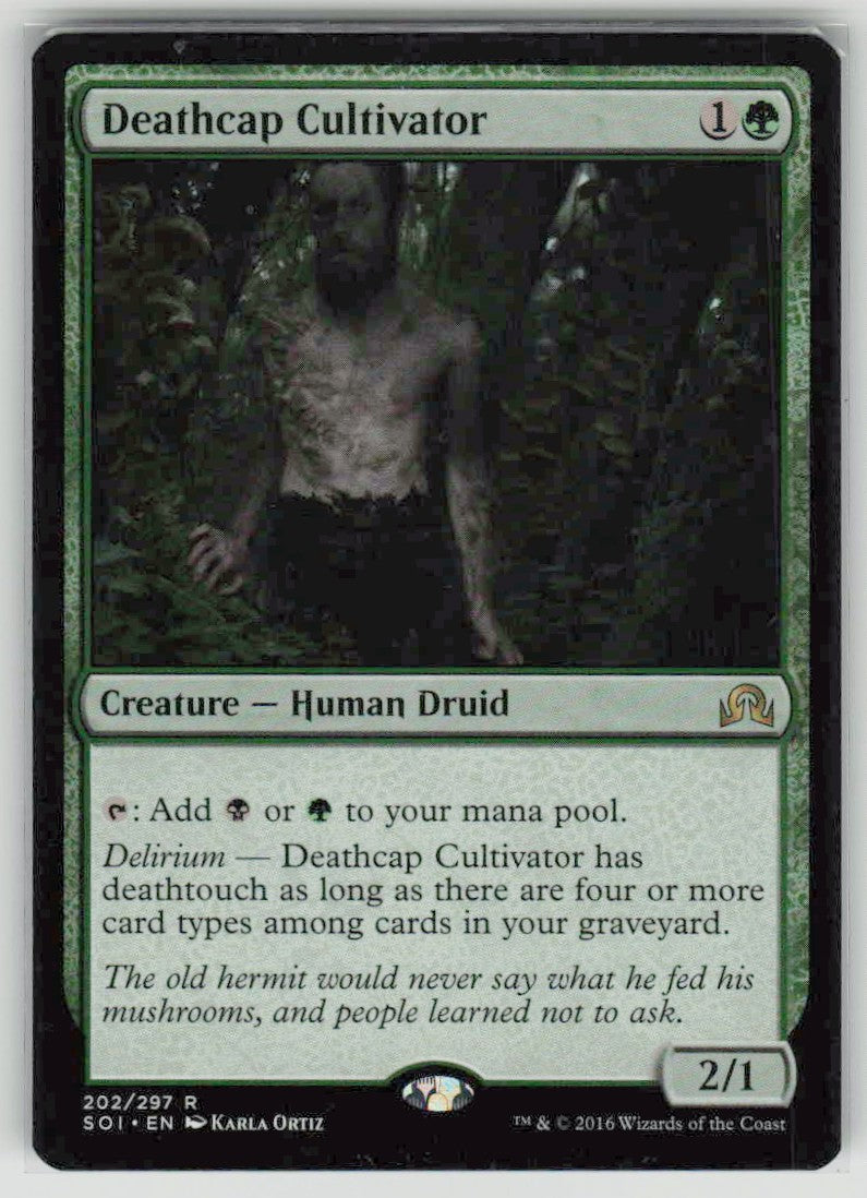 2016 Shadows over Innistrad 202 Deathcap Cultivator
