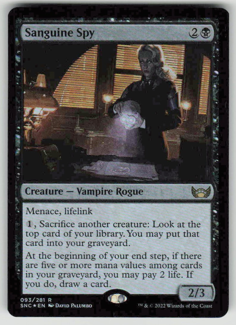 2022 Streets of New Capenna 93 Sanguine Spy