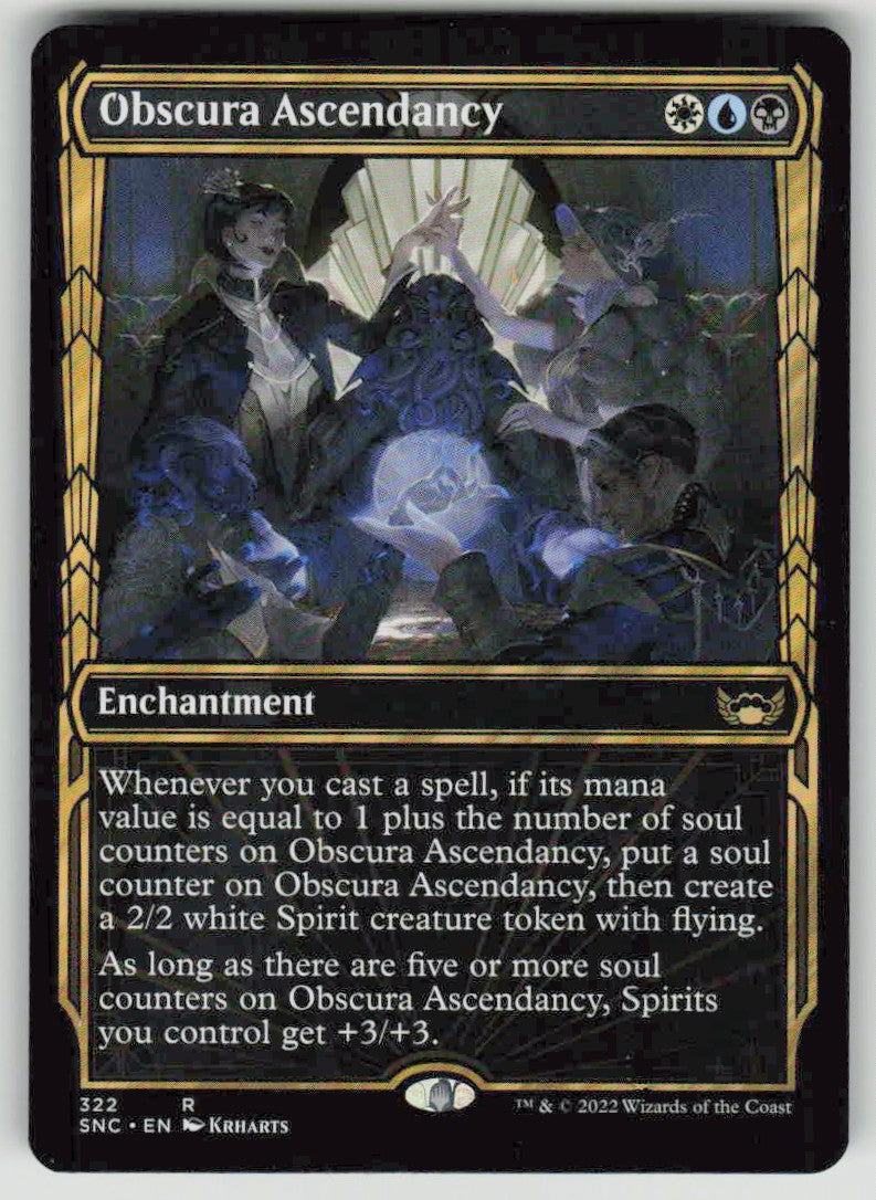 2022 Streets of New Capenna 322 Obscura Ascendancy
