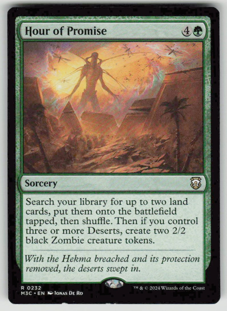 2024 Modern Horizons 3 Commander 232 Hour of Promise