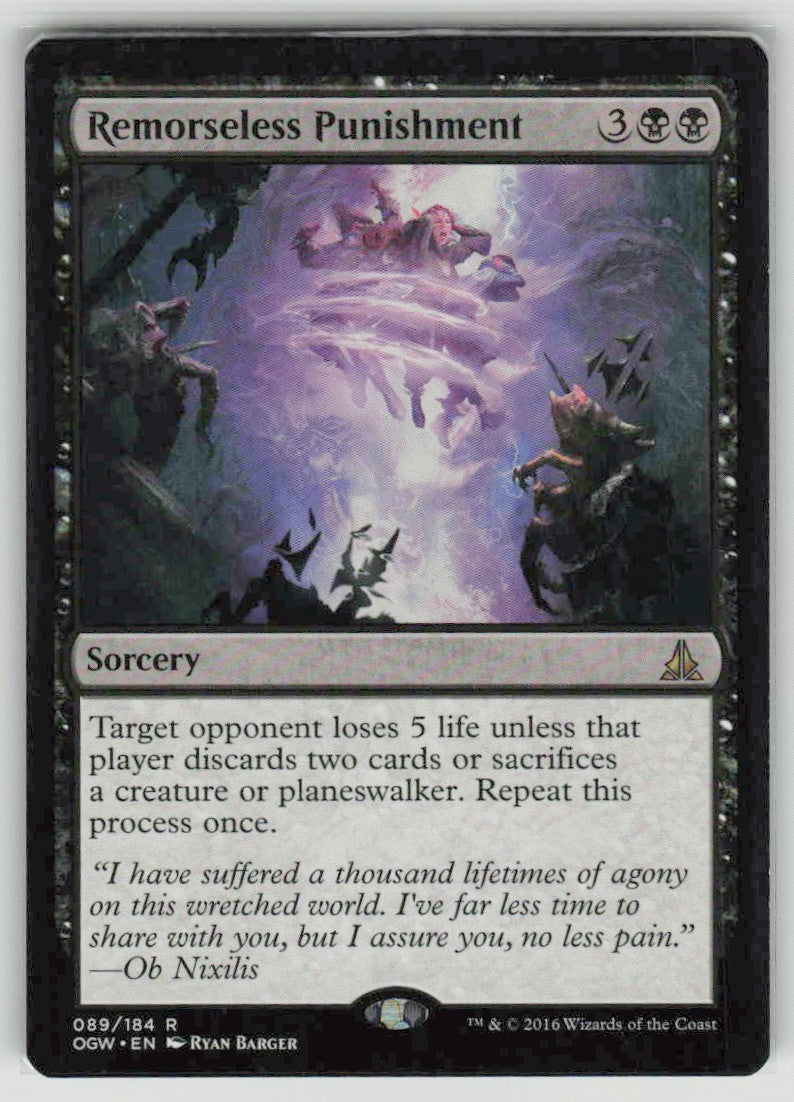 2016 Oath of the Gatewatch 89 Remorseless Punishment
