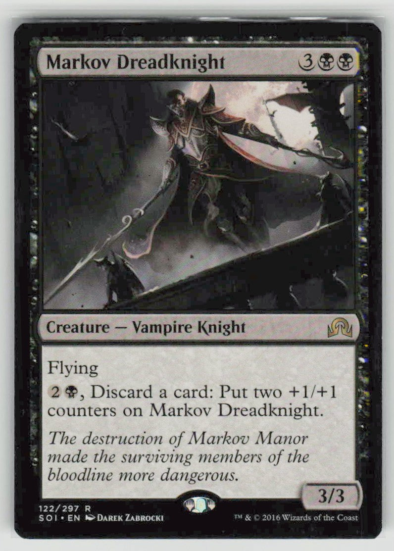 2015 Shadows over Innistrad 122 Markov Dreadknight