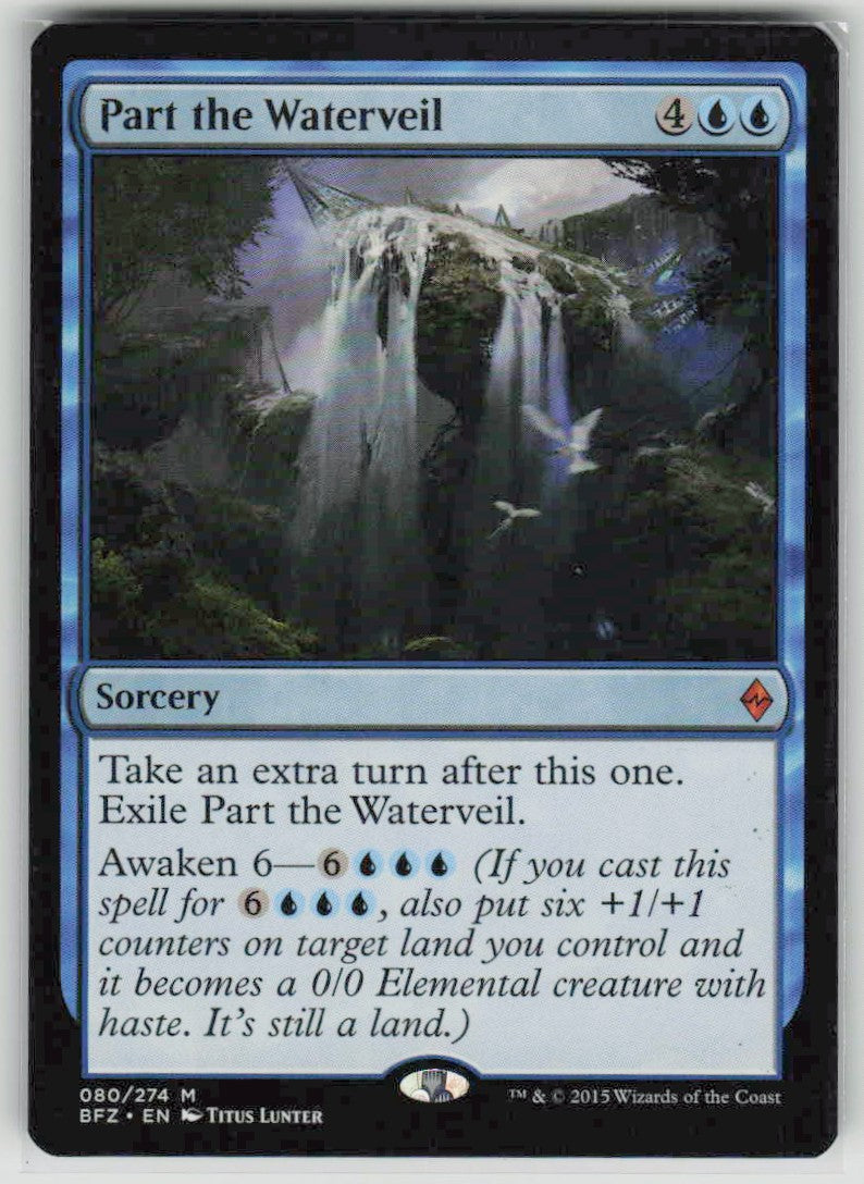 2015 Battle for Zendikar 80 Part the Waterveil