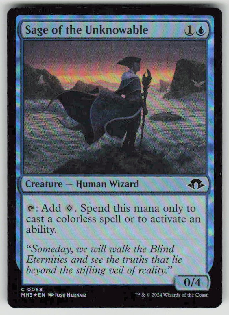2024 Modern Horizons 3 68 Sage of the Unknowable