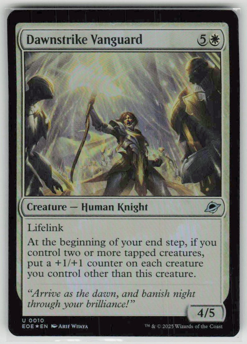 2025 Edge of Eternities 10 Dawnstrike Vanguard