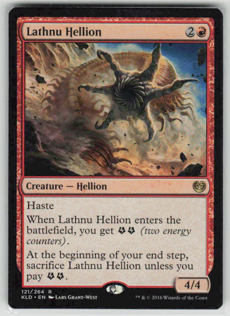 2016 Kaladesh 121 Lathnu Hellion