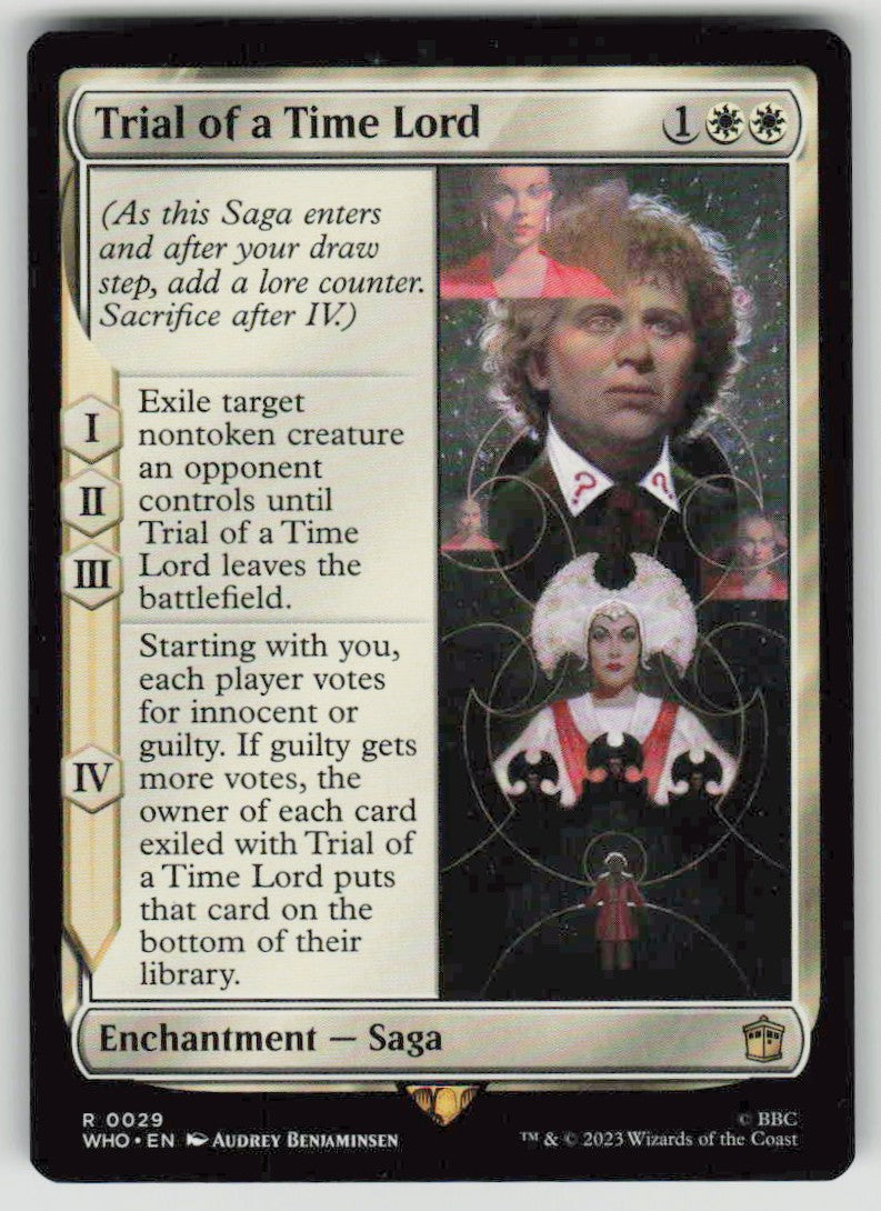 2023 Doctor Who 29 Trial of a Time Lord