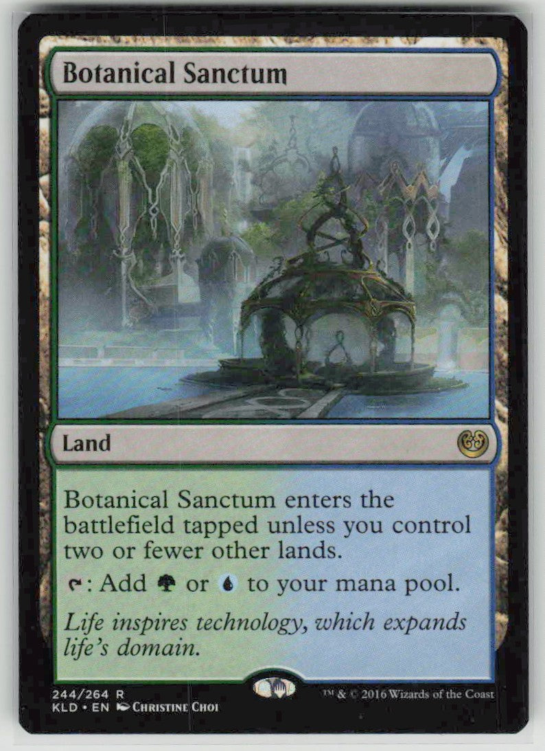 2016 Kaladesh 244 Botanical Sanctum