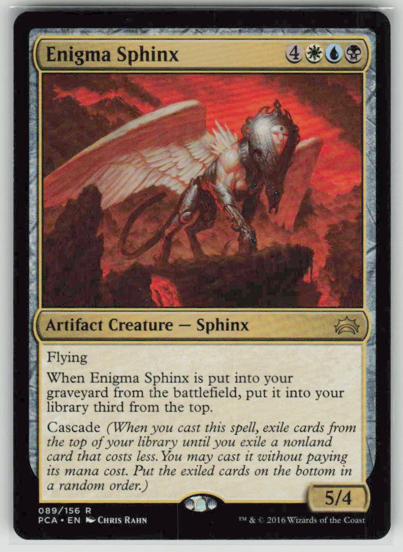 2016 Planechase Anthology 89 Enigma Sphinx