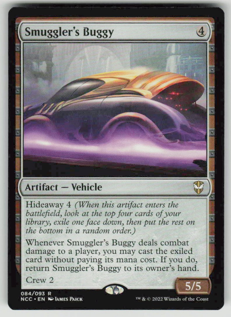 2022 New Capenna Commander 84 Smuggler's Buggy