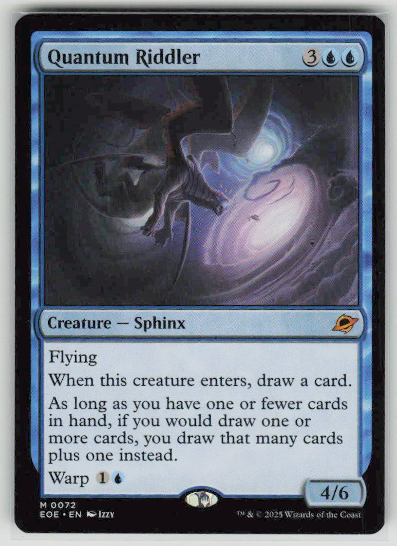 2025 Edge of Eternities 72 Quantum Riddler