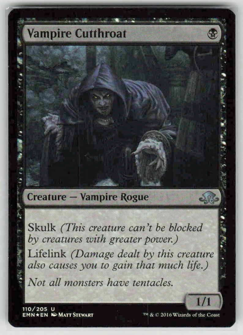 2016 Eldritch Moon 110 Vampire Cutthroat