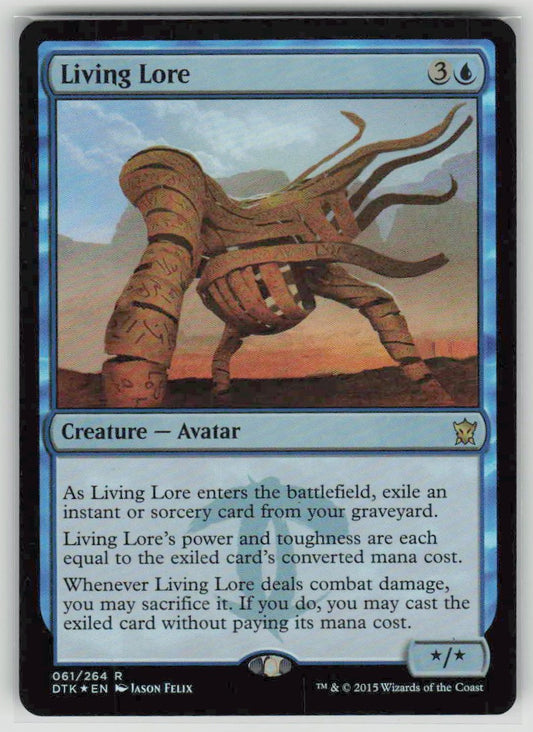 2015 Dragons of Tarkir 61 Living Lore