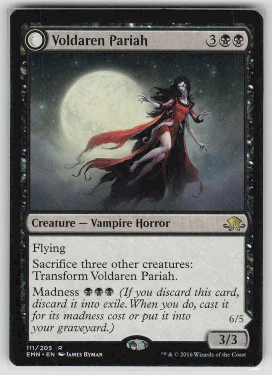 2016 Eldritch Moon 111 Voldaren Pariah // Abolisher of Bloodlines