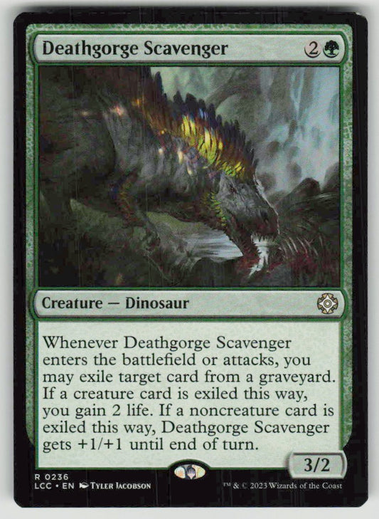 2023 The Lost Caverns of Ixalan Commander 236 Deathgorge Scavenger