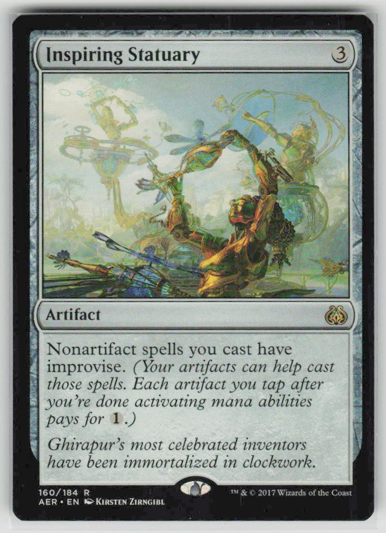 2017 Aether Revolt 160 Inspiring Statuary