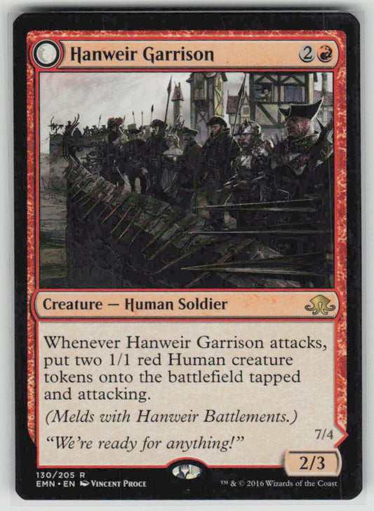 2016 Eldritch Moon 130a Hanweir Garrison