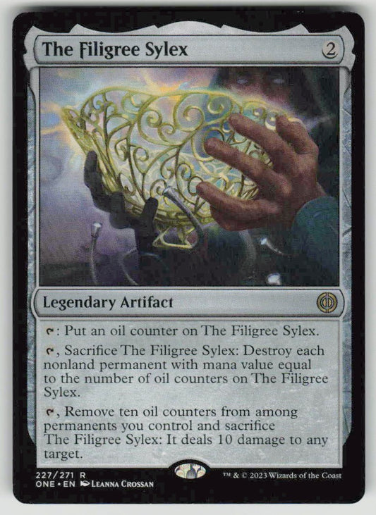 2023 Phyrexia: All Will Be One 227 The Filigree Sylex