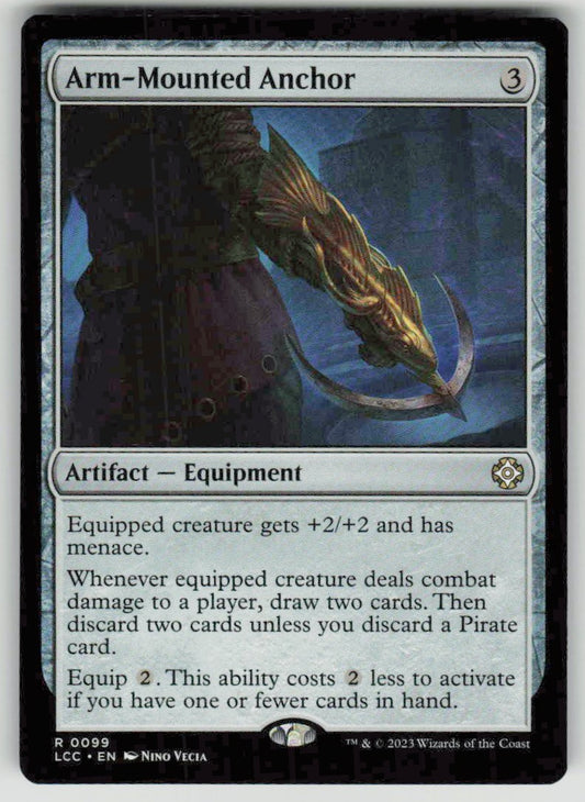 2023 The Lost Caverns of Ixalan Commander 99 Arm-Mounted Anchor