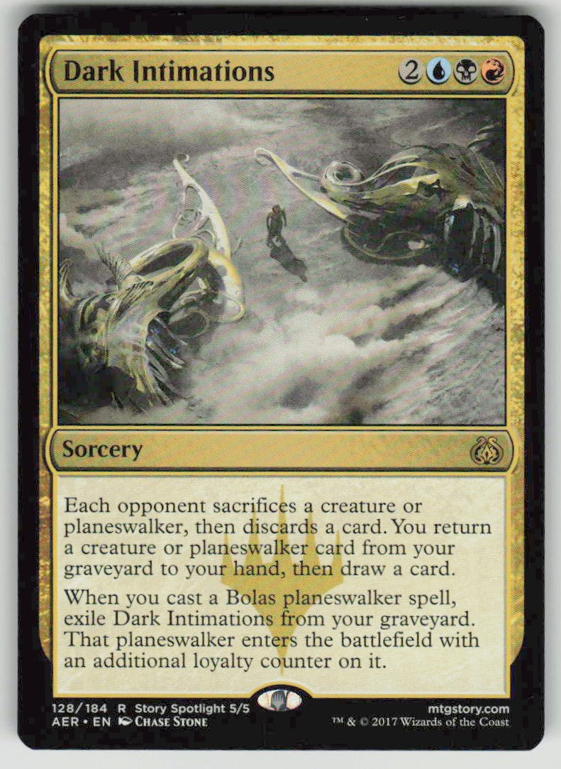 2017 Aether Revolt 128 Dark Intimations