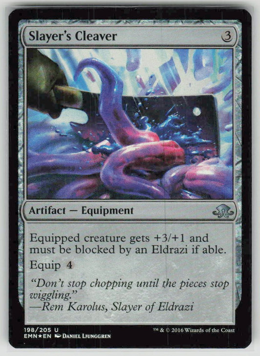 2016 Eldritch Moon 198 Slayer's Cleaver