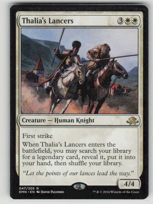 2016 Eldritch Moon 47 Thalia's Lancers